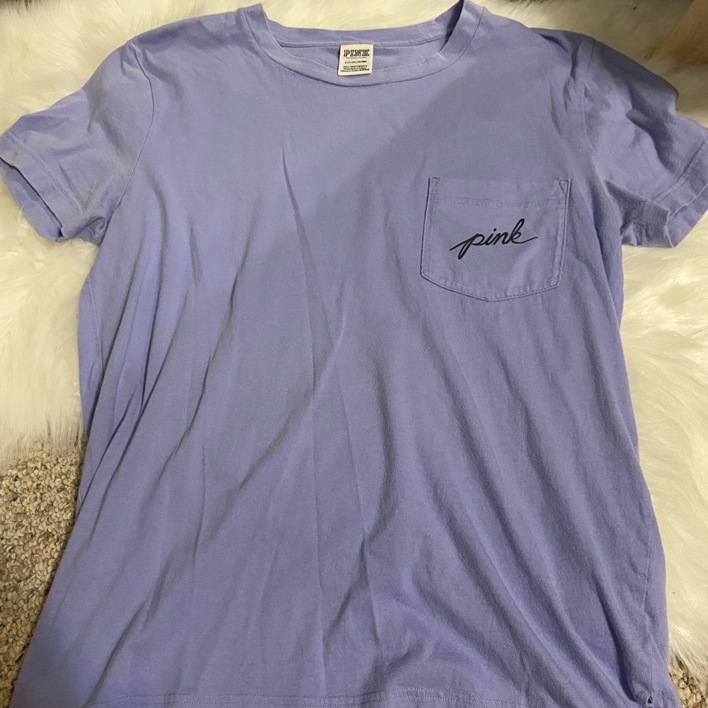 PINK lavender t-shirt Size S